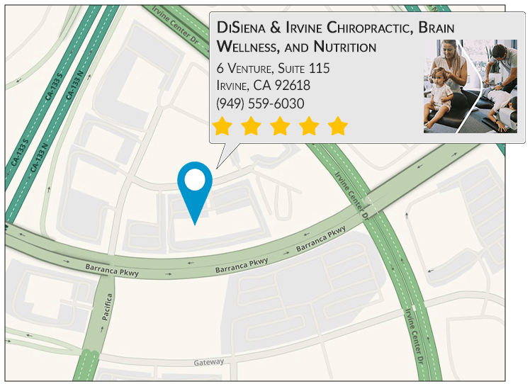 DiSiena & Irvine Chiropractic, Brain Wellness, and Nutrition on google map