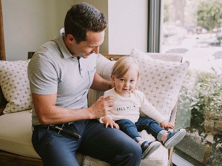 emotionally happy patient of pediatric chiropractic in Irvine