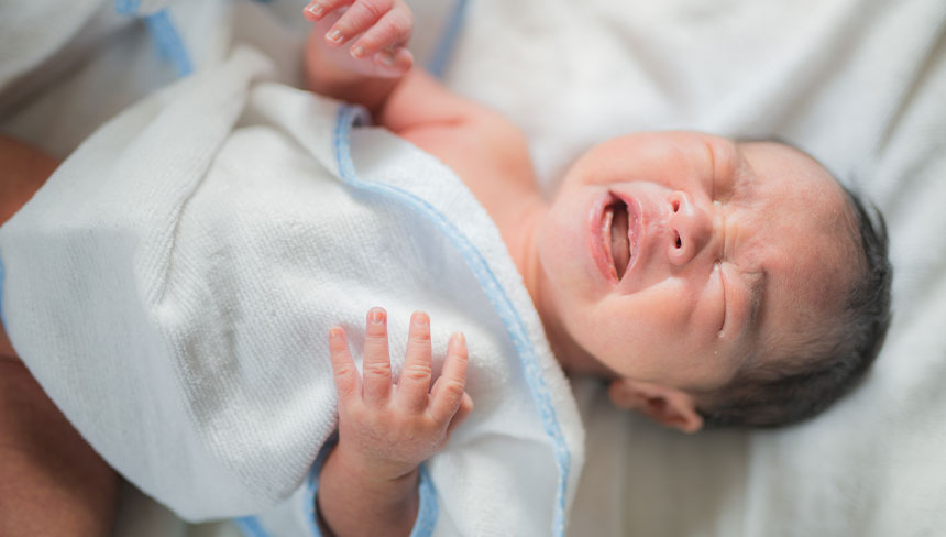 patient needing colic treatment in Irvine